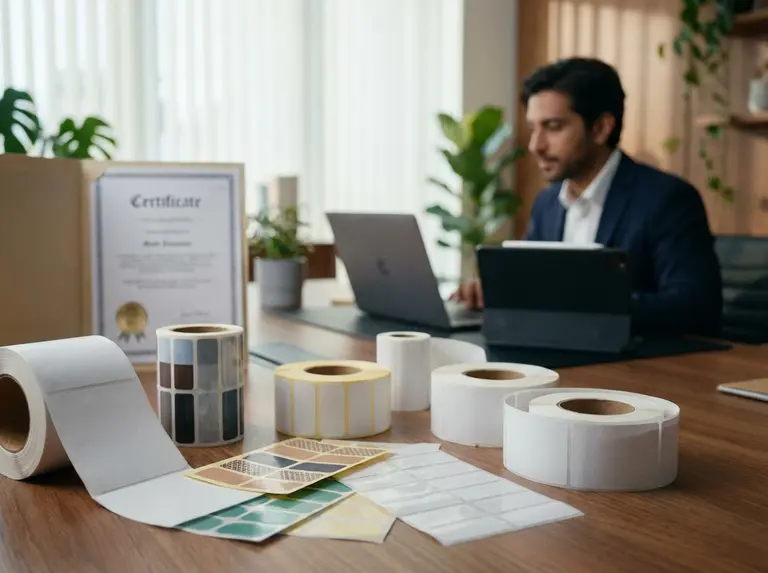 Сертификация наклеек