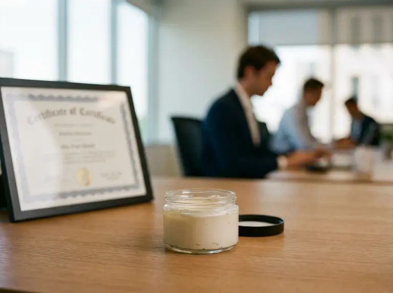 Сертификат на маску для волос