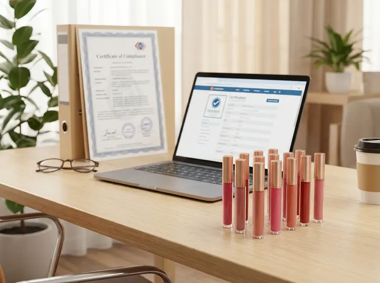 Сертификат на блеск для губ